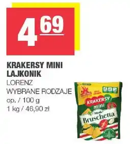 Spar Krakersy mini Lajkonik oferta