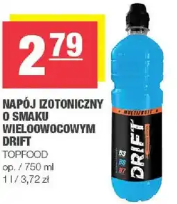 Spar Napój izotoniczny o smaku wieloowocowym Drift oferta