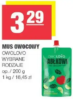 Spar Mus owocowy jabłkowy oferta
