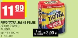 Spar Piwo tatra jasne pełne oferta