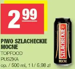 Spar Piwo szlacheckie mocne oferta