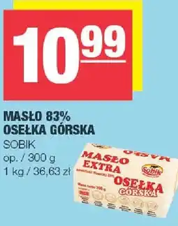 Spar Masło 83% Osełka Górska oferta
