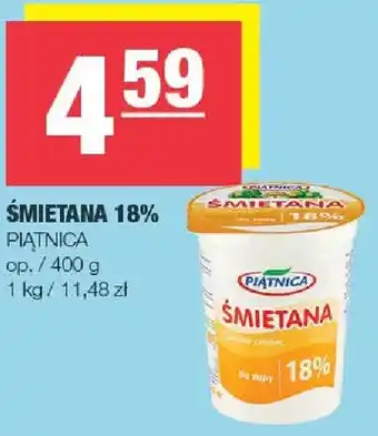 Śmietana 18%
