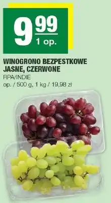 Spar Winogrono bezpestkowe jasne, czerwone oferta