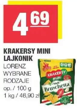 Spar Krakersy mini Lajkonik oferta
