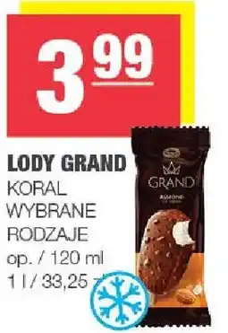 Spar Lody Grand wybrane rodzaje oferta