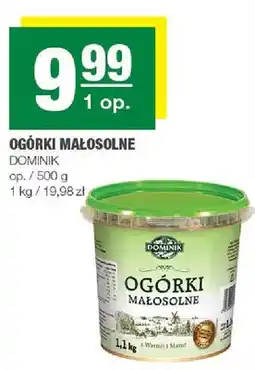 Spar Ogórki małosolne Dominik oferta