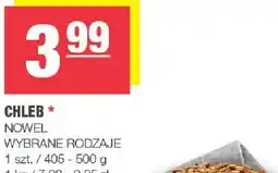 Spar Chleb Nowel wybrane rodzaje oferta