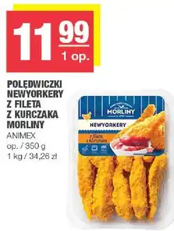 Spar Polędwiczki newyorkery z fileta z kurczaka morliny oferta