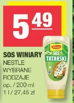 Spar Sos Winiary Nestle oferta