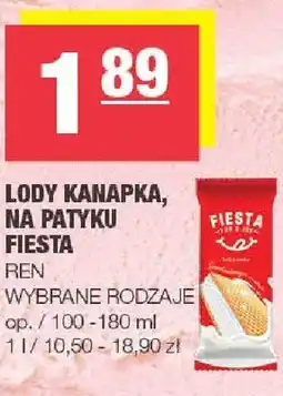 Spar Lody kanapka, na patyku Fiesta oferta