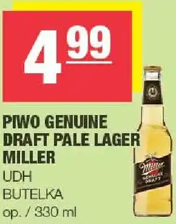 Spar Piwo genuine draft pale lager Miller oferta