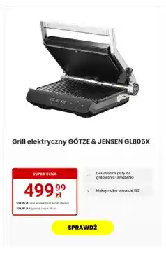 Media Expert Grill elektryczny GL805X oferta
