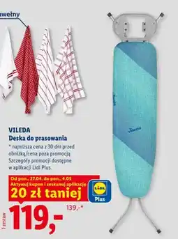 Lidl Deska do prasowania oferta