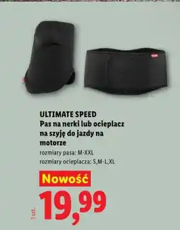 Lidl Pas na nerki lub ocieplacz na szyję do jazdy na motorze oferta