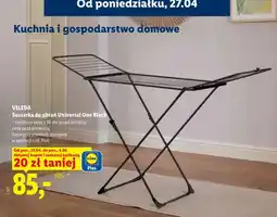 Lidl Suszarka do ubrań Universal One Black oferta