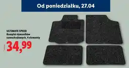 Lidl Komplet dywaników samochodowych, 4 elementy oferta