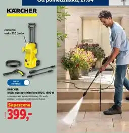 Lidl Myjka wysokociśnieniowa KHD 3, 1600 W oferta