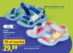 Lidl Sandały dziecięce oferta