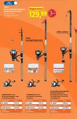 Lidl Zestaw wędkarski spinningowy lub gruntowy i feederowy oferta