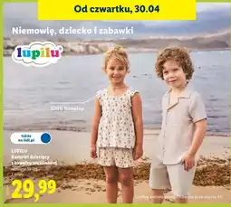 Lidl Komplet dziecięcy z bawełny muślinowej oferta