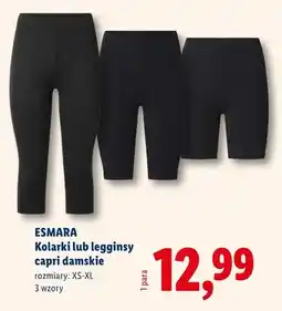 Lidl Kolarki lub legginsy capri damskie oferta