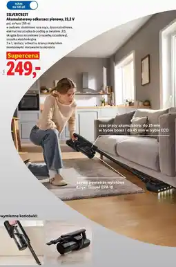 Lidl Akumulatorowy odkurzacz pionowy, 22,2 V oferta