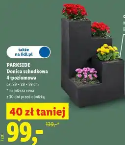 Lidl PARKSIDE Donica schodkowa 4-poziomowa oferta