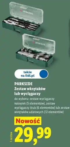 Lidl Zestaw wkrętaków lub wyciągaczy oferta