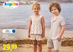 Lidl LUPILU Komplet dziecięcy z bawełny muślinowej oferta