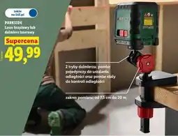Lidl Laser krzyżowy lub dalmierz laserowy PARKSIDE oferta