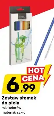 Bricomarche Zestaw słomek do picia oferta