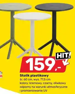 Bricomarche Stolik plastikowy oferta