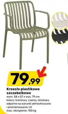 Bricomarche Krzesło plastikowe szczebełkowe oferta