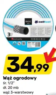 Bricomarche Wąż ogrodowy 3-warstwowy oferta