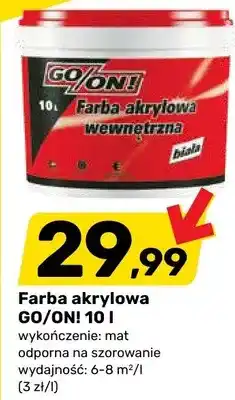 Bricomarche Farba akrylowa wewnętrzna mat oferta