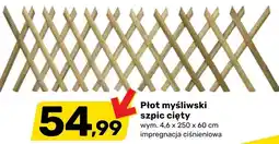 Bricomarche Płot myśliwski szpic cięty oferta