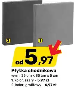 Bricomarche Płytka chodnikowa szara oferta