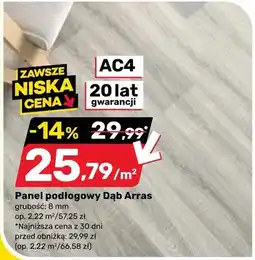 Bricomarche Panel podłogowy Dąb Arras oferta