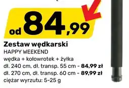 Bricomarche Zestaw wędkarski wędka + kołowrotek + żyłka oferta