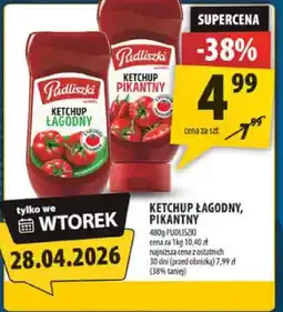 Arhelan Ketchup łagodny, pikantny oferta