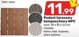 Bricomarche Podest tarasowy kompozytowy WPC mozaika oferta