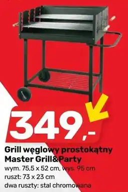 Bricomarche Grill węglowy prostokątny oferta