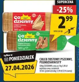 Arhelan Chleb tostowy pszenny, wieloziarnisty oferta