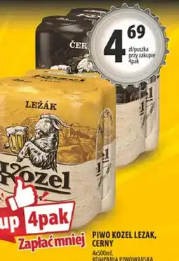 Arhelan Piwo Kozel Lezak, Cerny oferta