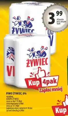 Arhelan Piwo Żywiec 0% oferta
