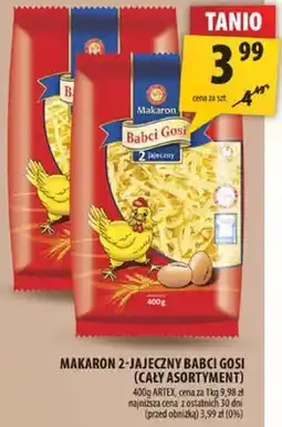 Arhelan Makaron z jajeczną babci gosi (cały asortyment) oferta