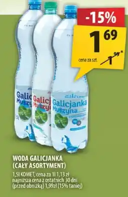 Arhelan Woda Galicjanka (cały asortyment) oferta
