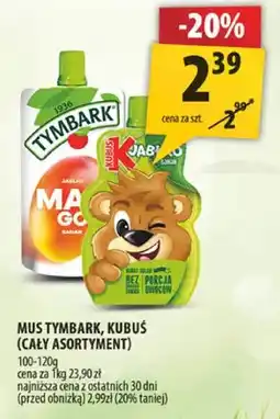 Arhelan Mus Tymbark, Kubuś (cały asortyment) oferta