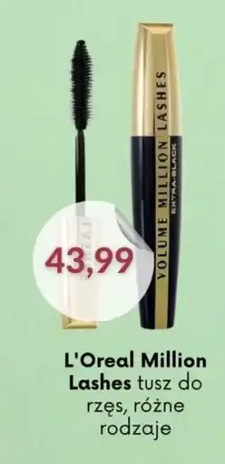 Astor L'Oreal Million Lashes tusz oferta